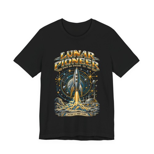 Shirt grafica lunar pioneer - t-shirt,