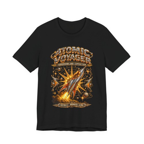 Shirt retrò atomic - retrò, voyager