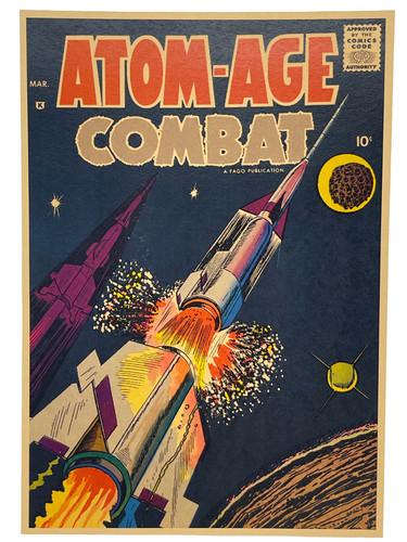 Poster fumetto fantascienza