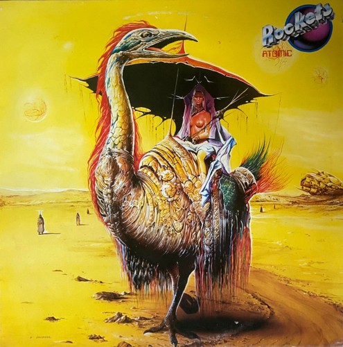 Rockets atomic raro lp 1982 - raro,